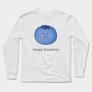 Happy Blueberry Long Sleeve T-Shirt